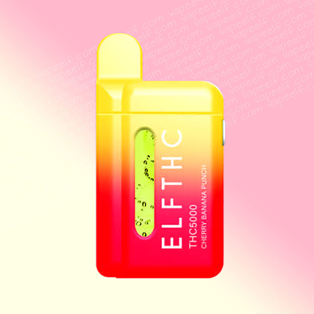 Elf 5000 THC Vape w/ Cherry Banana Punch Flavor