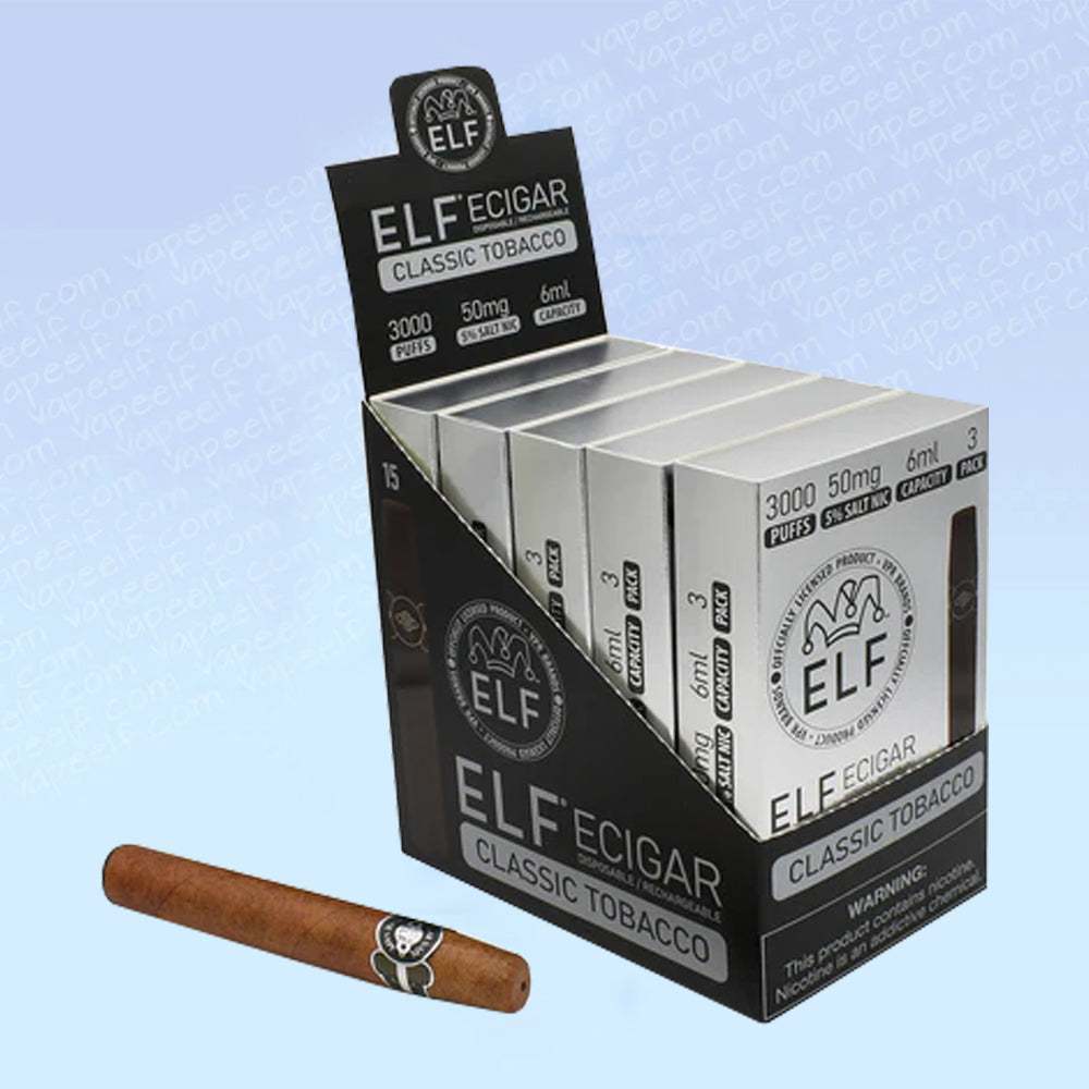 Cigar Vape Disposable 3000 Classic Tobacco Puffs Cigar Vape Disposable 3000 Classic Tobacco Puffs